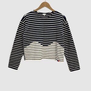 KULE Wave Stripe Long Sleeve Tee Top